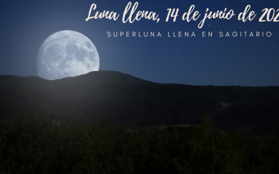 Super Luna llena en Sagitario, 14 de Junio de 2022
